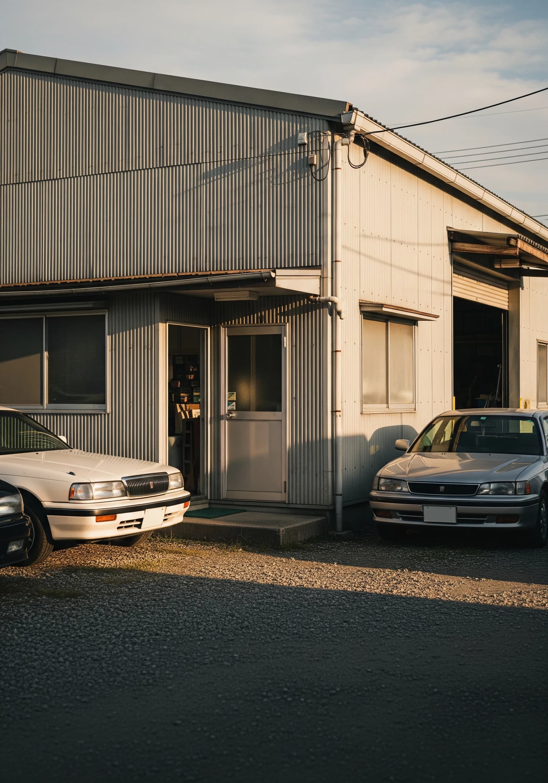 車買取館の事業所外観